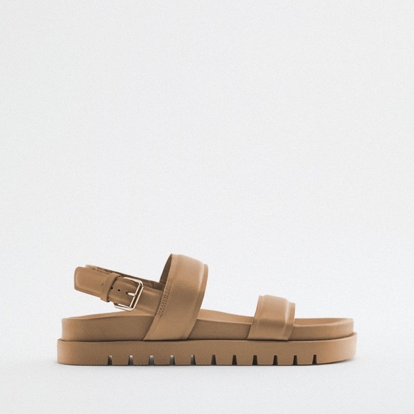 Zara leather sandals - Picture 1 of 9